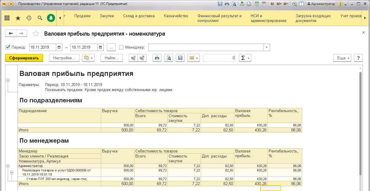 Отчет валовой прибыли в 1с. Отчет о валовой прибыли в 1с 8.3 Бухгалтерия. Валовая прибыль в 1с предприятие. Отчет Валовая прибыль в 1с 8.3. Валовая прибыль отчет 1с.